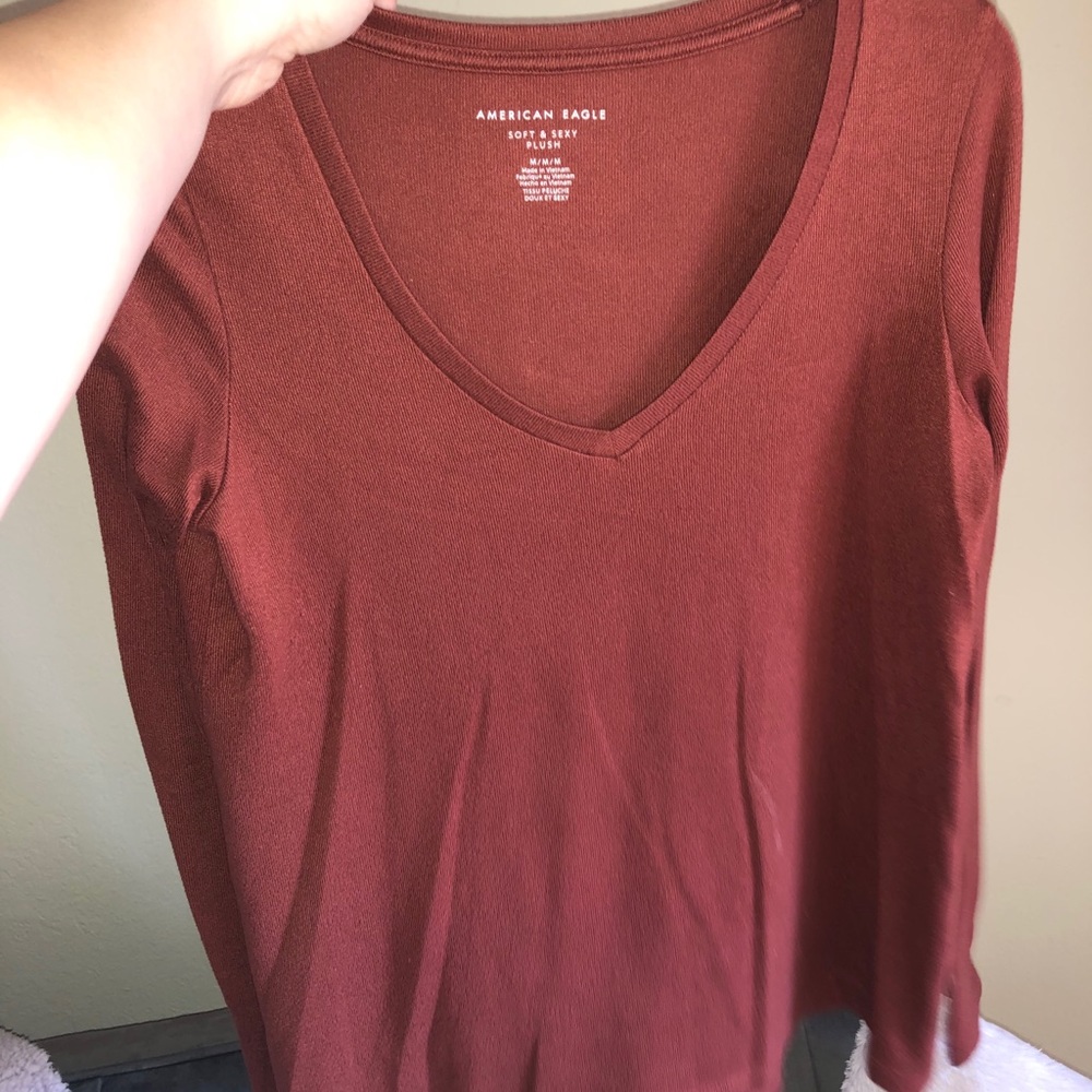 AEO soft and sexy plush long sleeve tshirt